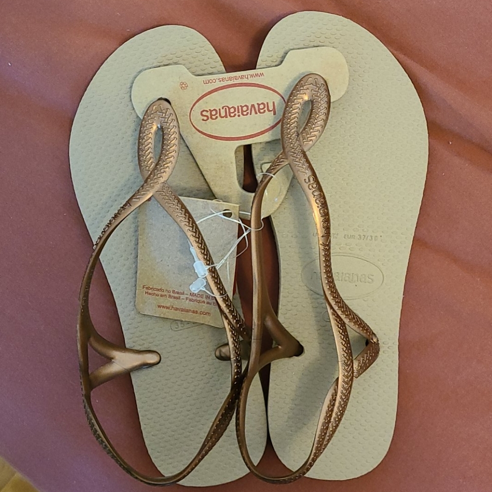 Havaianas rose gold
